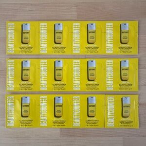 Beautycounter All Bright C Serum Packets (set of 12)